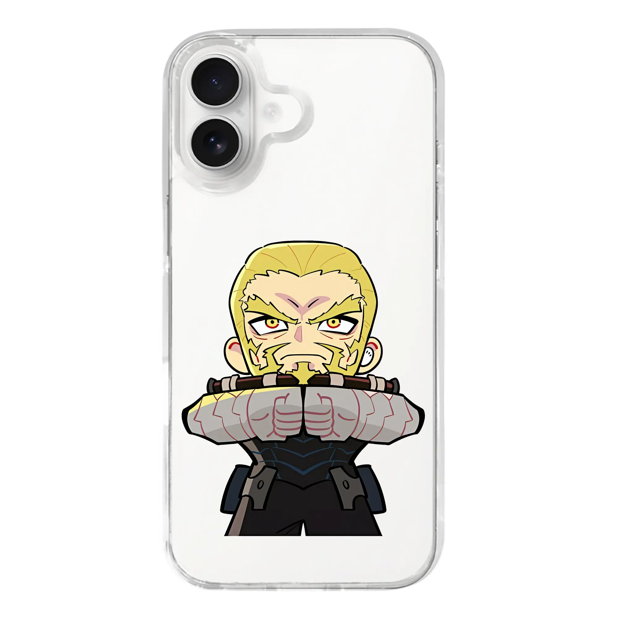 怪獣8号 グッズ,四ノ宮 功 - iPhone 17シリーズ 透明スマホケース – 薄型・耐衝撃・精密フィット保護カバー